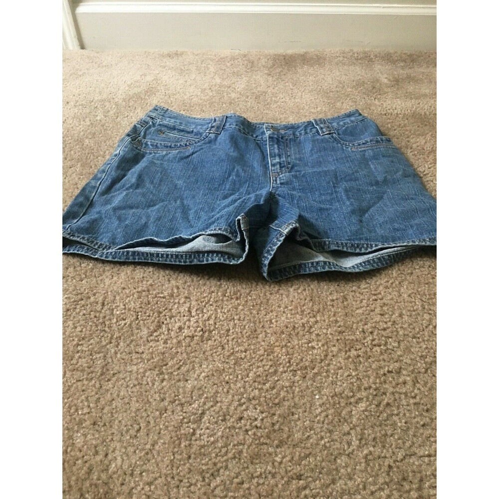 Sonoma Women's Blue Jean Mini Shorts with Pockets Size 10